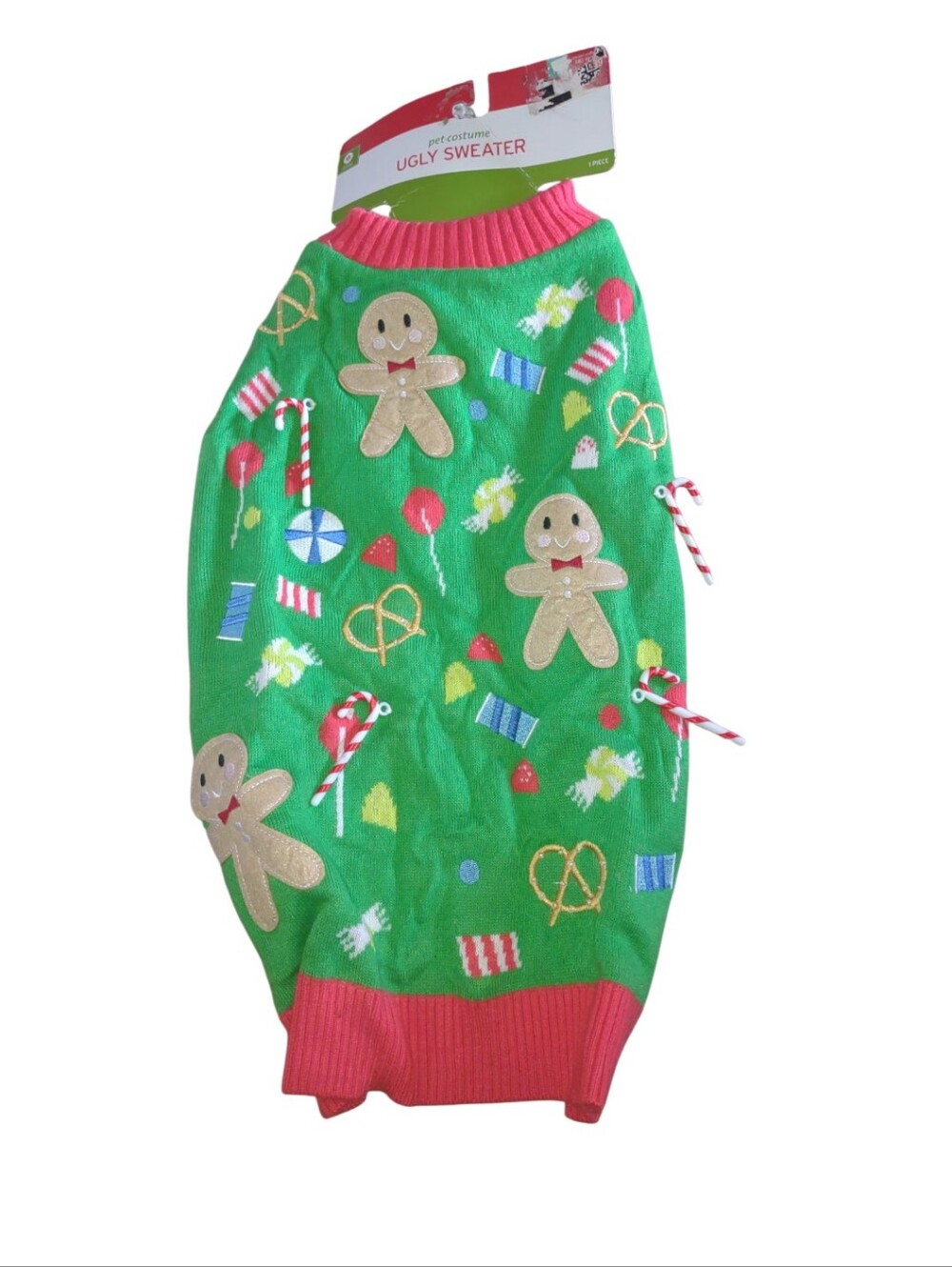 Halloween  Christmas Dog Sweater M Knitted Christmas Winter Apparel Ugly Sweater